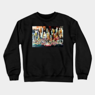 New york city skyline 4727 Crewneck Sweatshirt